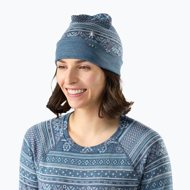 Zimná čiapka Smartwool Merino Reversible Cuffed nightfall fair isle fun 3