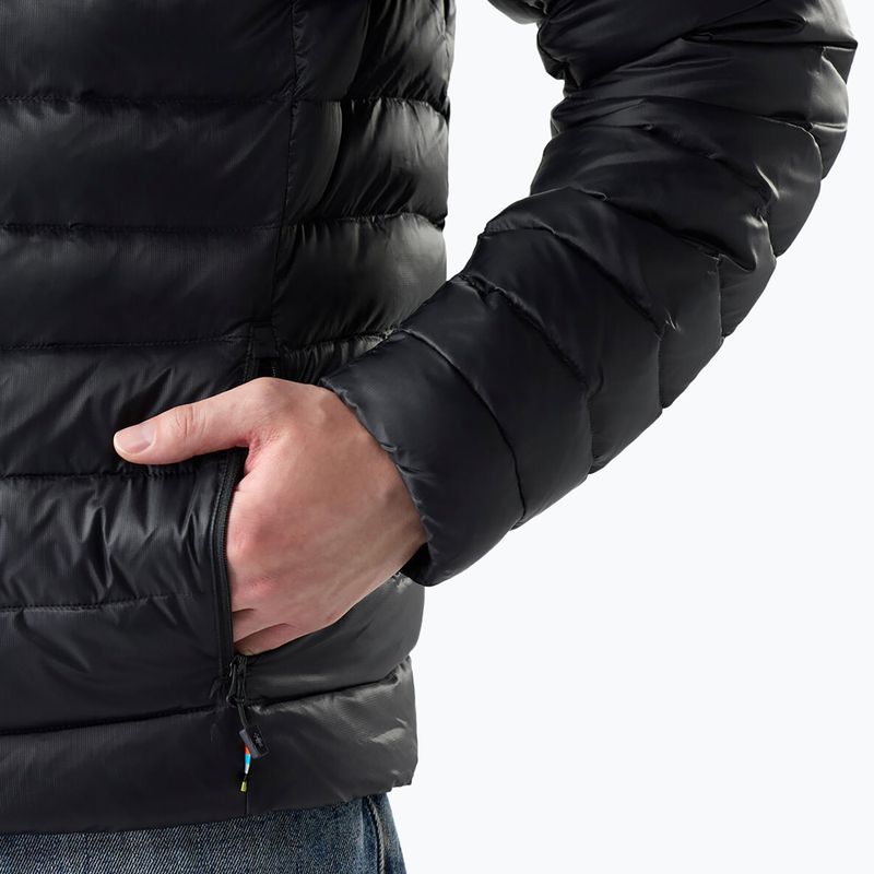 Pánska páperová bunda Smartwool Winterloft Hooded black 5