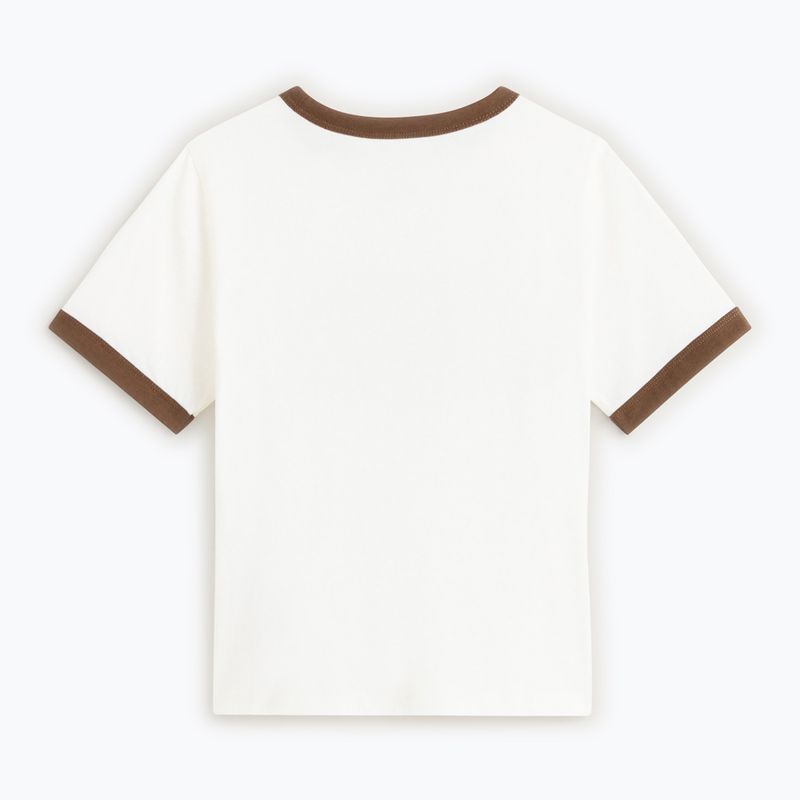 Dámske tričko Vans Center Chest Ringer Tee egret 2