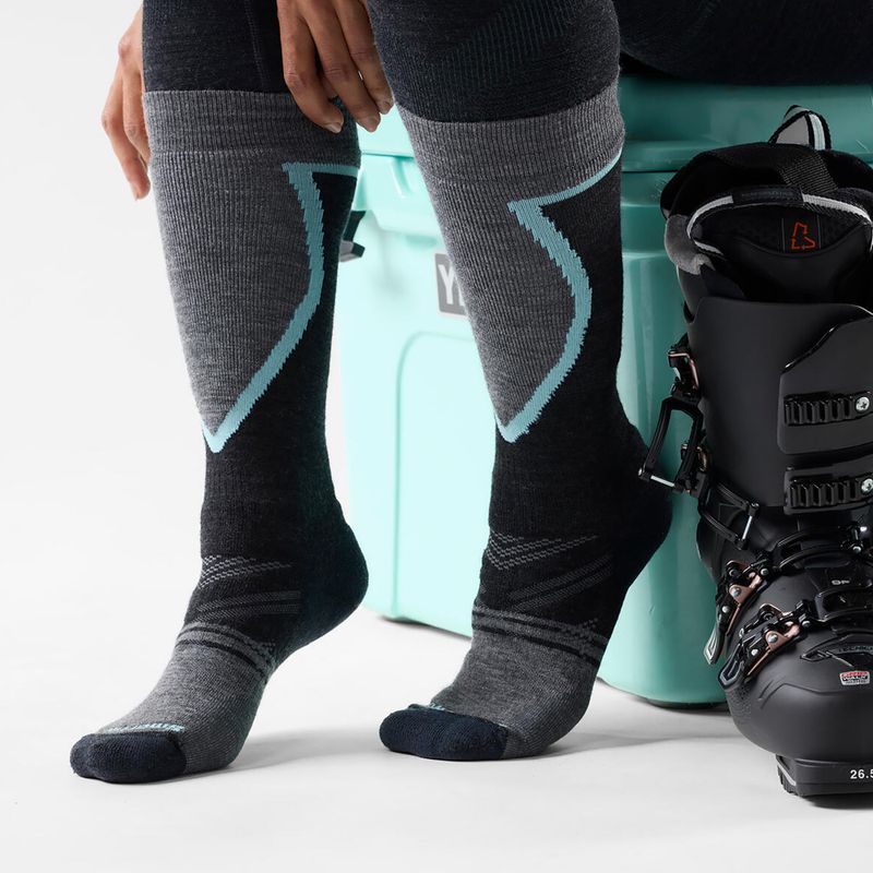 Dámske lyžiarske ponožky Ski Full Cushion OTC charcoal 2