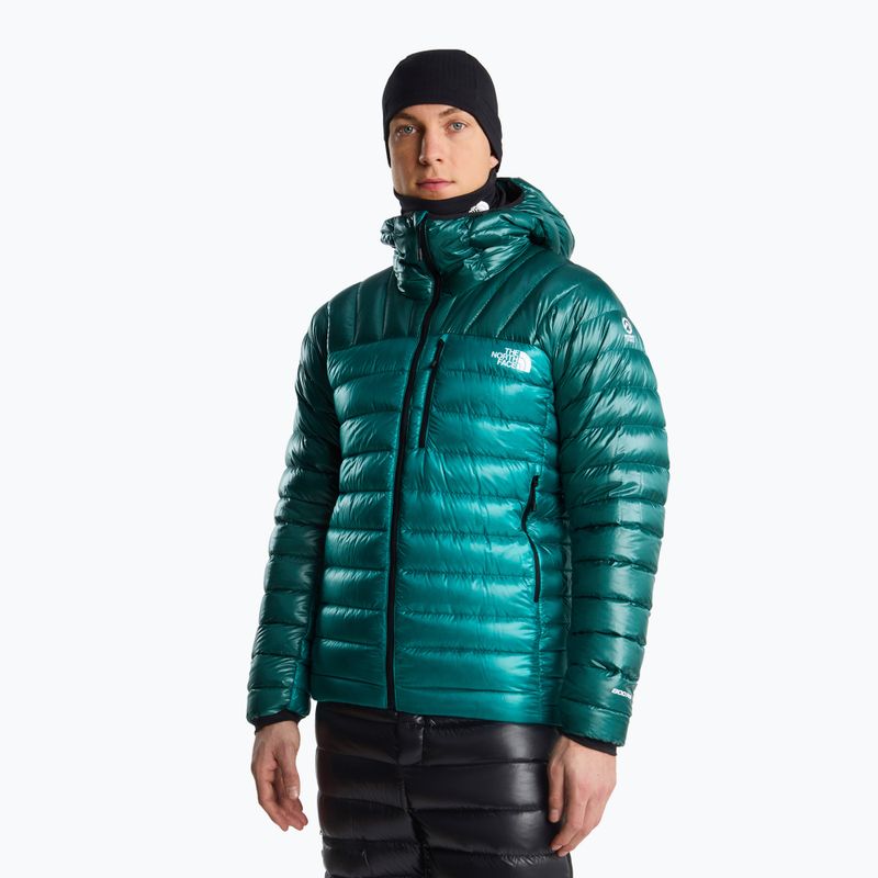 Pánska páperová bunda The North Face Summit Breithorn Hoodie restorative tea 4