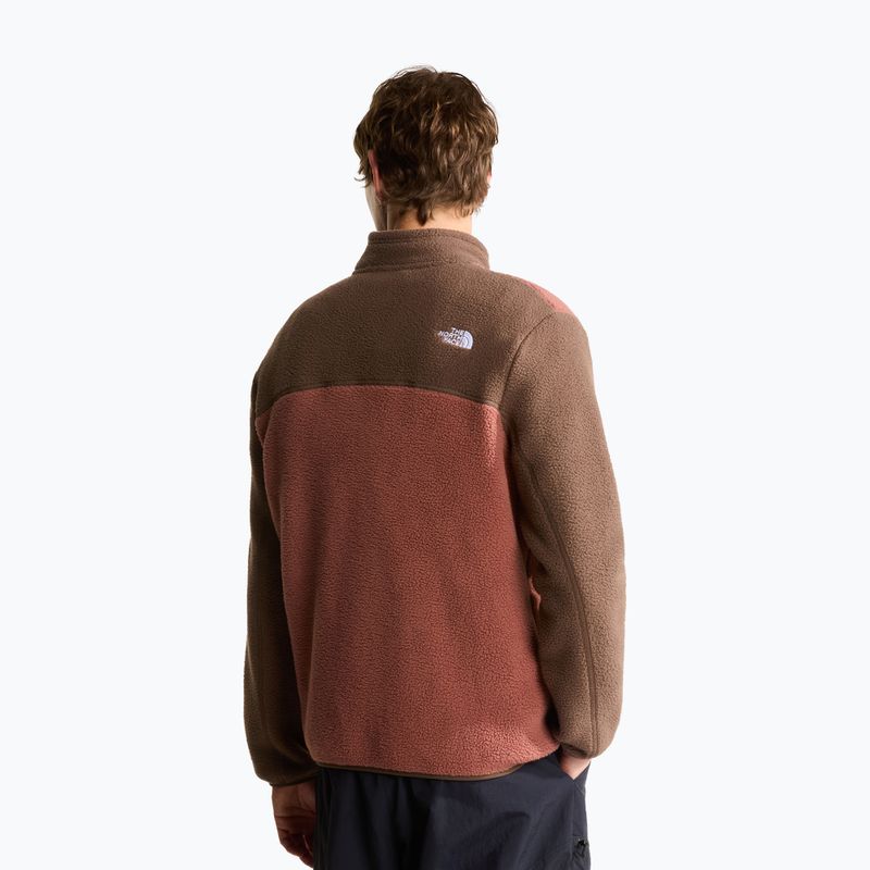 Pánska fleecová mikina The North Face Yumiori Full Zip copper silt/smo 3