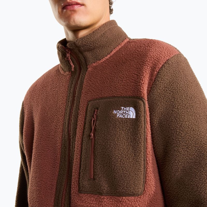 Pánska fleecová mikina The North Face Yumiori Full Zip copper silt/smo 4