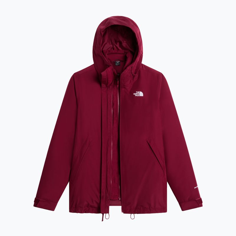 Dámska bunda 3v1 The North Face Carto Mono Triclimate Hooded burgundy crush 3