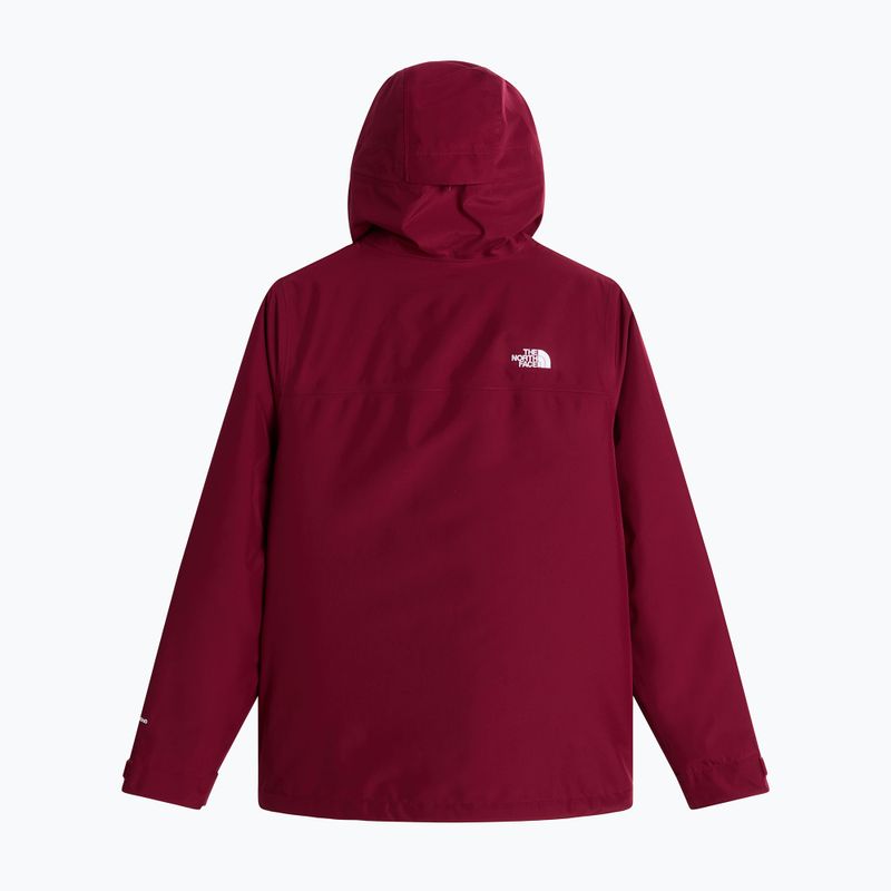 Dámska bunda 3v1 The North Face Carto Mono Triclimate Hooded burgundy crush 2