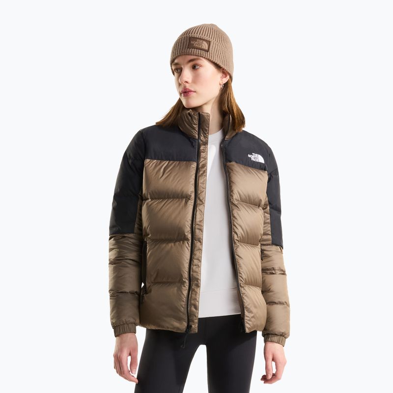 Dámska páperová bunda The North Face Diablo Down 2.0 garnet black heather 4