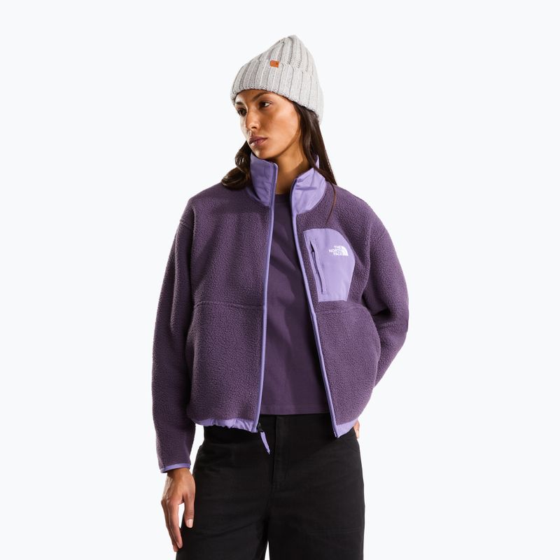 Dámska fleecová mikina The North Face Yumiori Off Peak Full Zip endless dusk/grounded plum 4