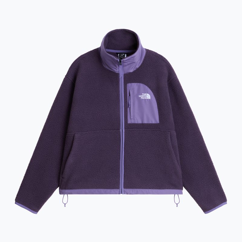 Dámska fleecová mikina The North Face Yumiori Off Peak Full Zip endless dusk/grounded plum 5