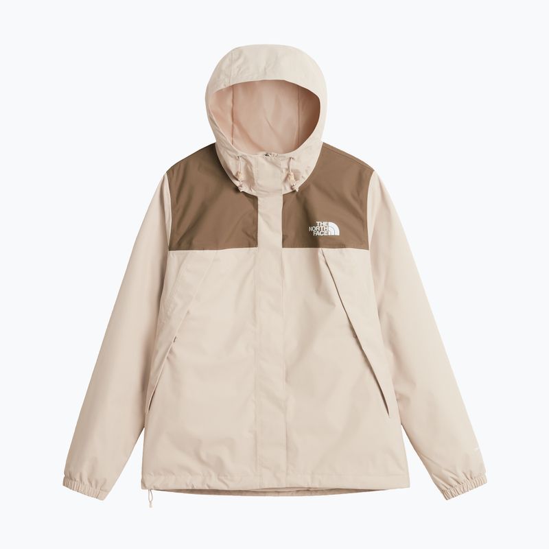 Dámska nepremokavá bunda The North Face Antora Rain timeless taupe/garnet 5