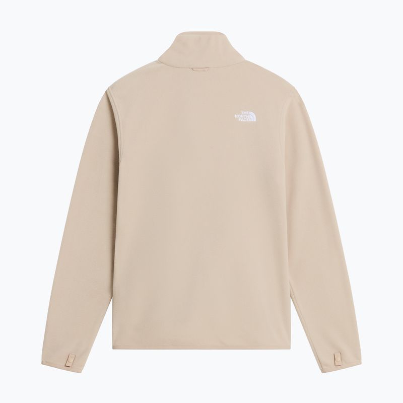 Pánska fleecová mikina The North Face Glacier Fleece timeless taupe 6