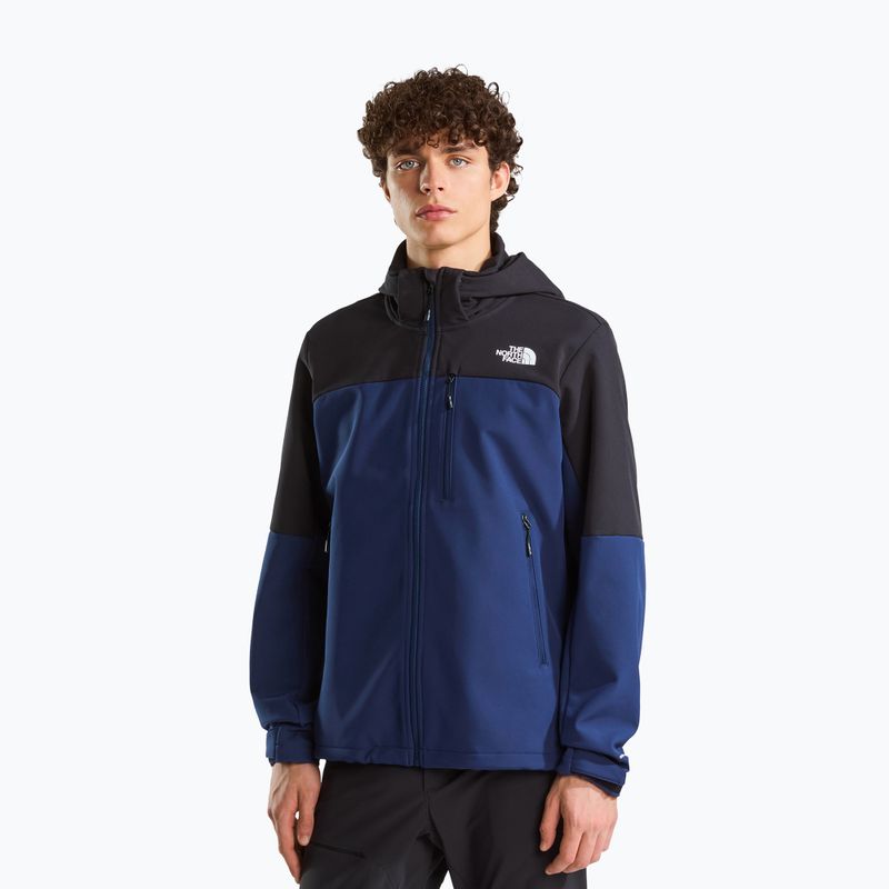Pánska softshellová bunda The North Face Diablo Softshell Detachable Hood summit navy/tnf black 4