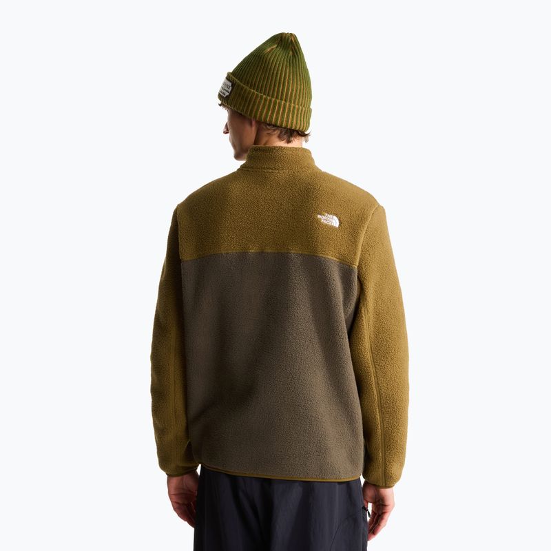Pánska fleecová mikina The North Face Yumiori Full Zip new taupe green 3