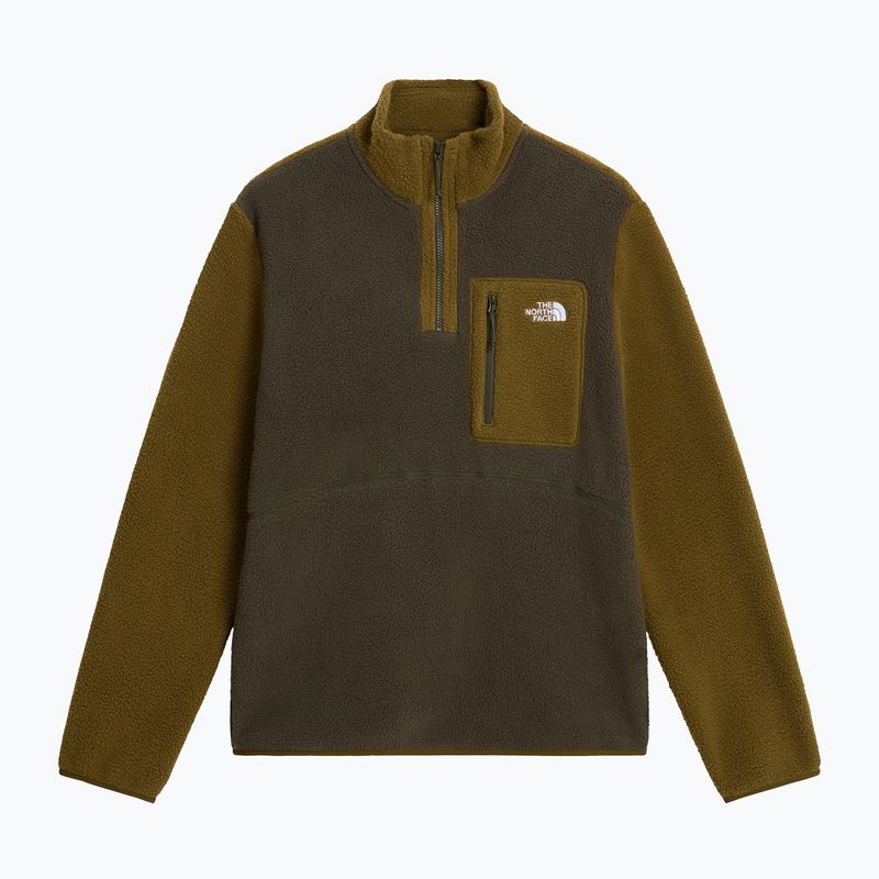 Pánska fleecová mikina The North Face Yumiori Full Zip new taupe green 4