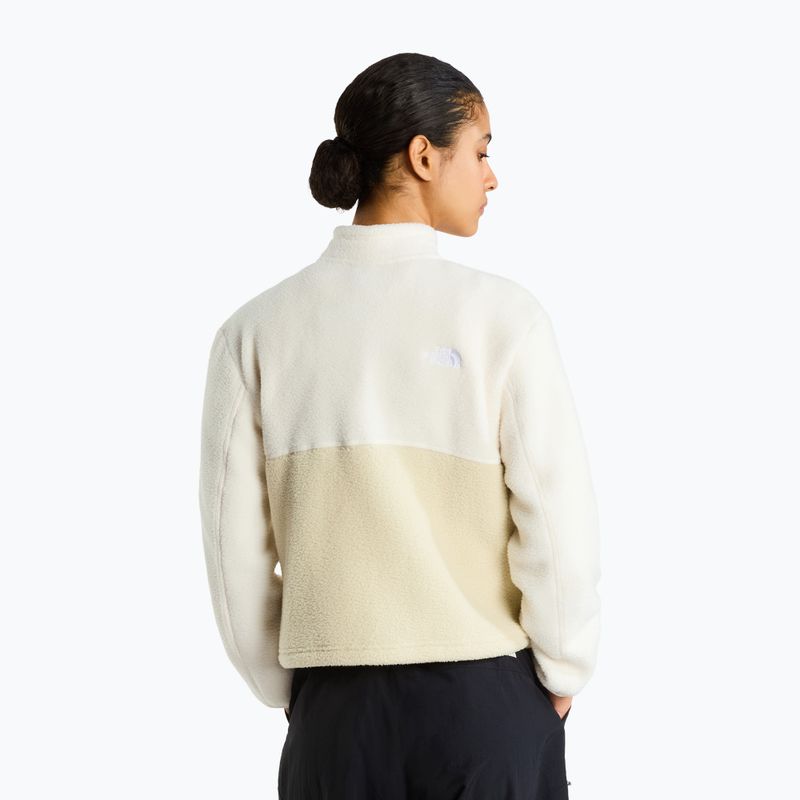 Dámska fleecová mikina The North Face Yumiori 1/4 Zip desert stone/wh 3