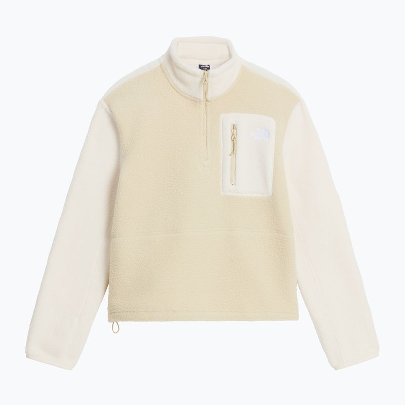 Dámska fleecová mikina The North Face Yumiori 1/4 Zip desert stone/wh 4