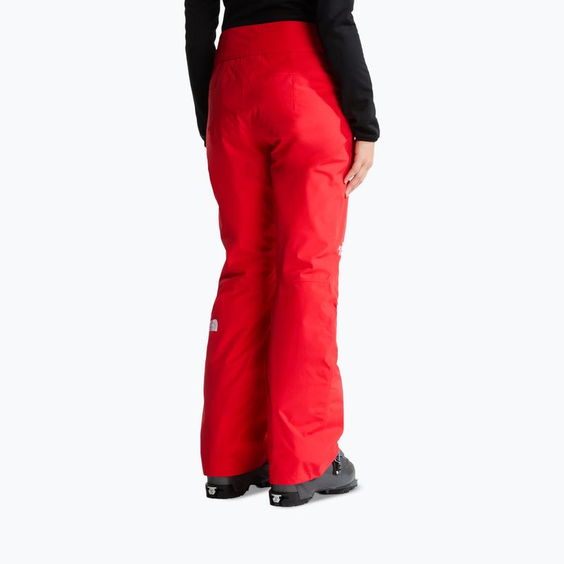 Dámske lyžiarske nohavice The North Face Descendit Regular elevation red 3