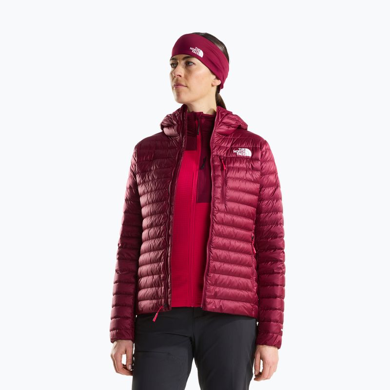 Dámska páperová bunda The North Face Bettaforca Lt Down Hoodie burgundy crush/lali gur 4