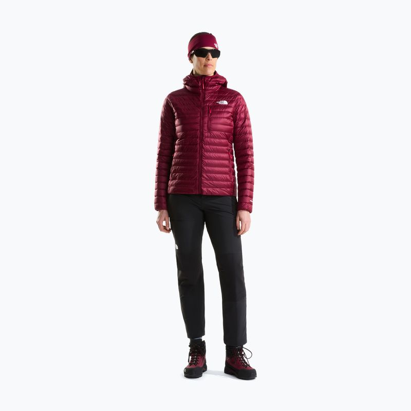 Dámska páperová bunda The North Face Bettaforca Lt Down Hoodie burgundy crush/lali gur 2