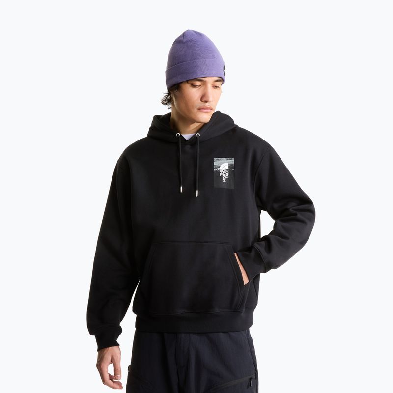 Pánska mikina The North Face Apex '75 Collage Relaxed Hoodie tnf black