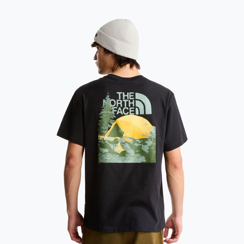 Pánske tričko The North Face Apex '75 Collage Relaxed Hoodie Tnf Black 3