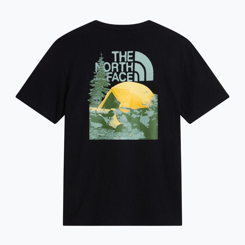 Pánske tričko The North Face Apex '75 Collage Relaxed Hoodie Tnf Black 5