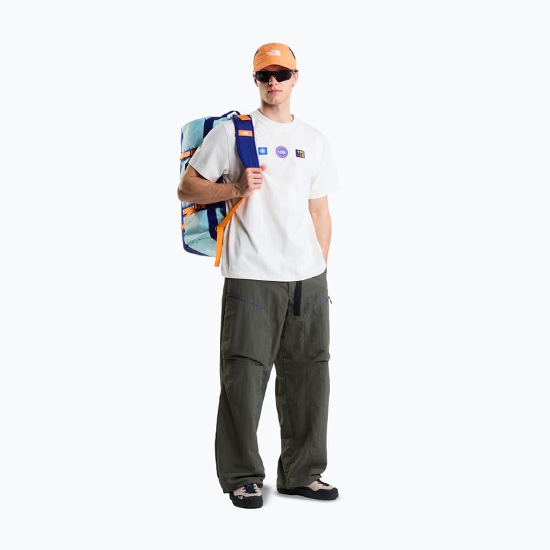 Pánske tričko The North Face Explorer Badges RLX SS Tee Graphic white dune 2