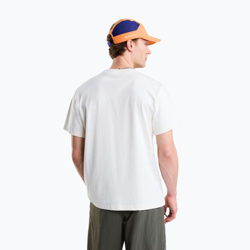 Pánske tričko The North Face Explorer Badges RLX SS Tee Graphic white dune 3