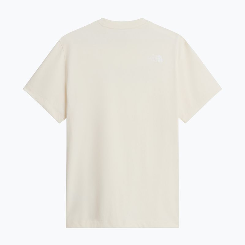 Pánske tričko The North Face Explorer Badges RLX SS Tee Graphic white dune 5