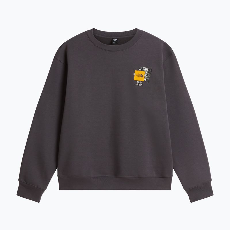Mikina The North Face Gear Up Get Out RLX SS Tee Graphic anthracite grey 4