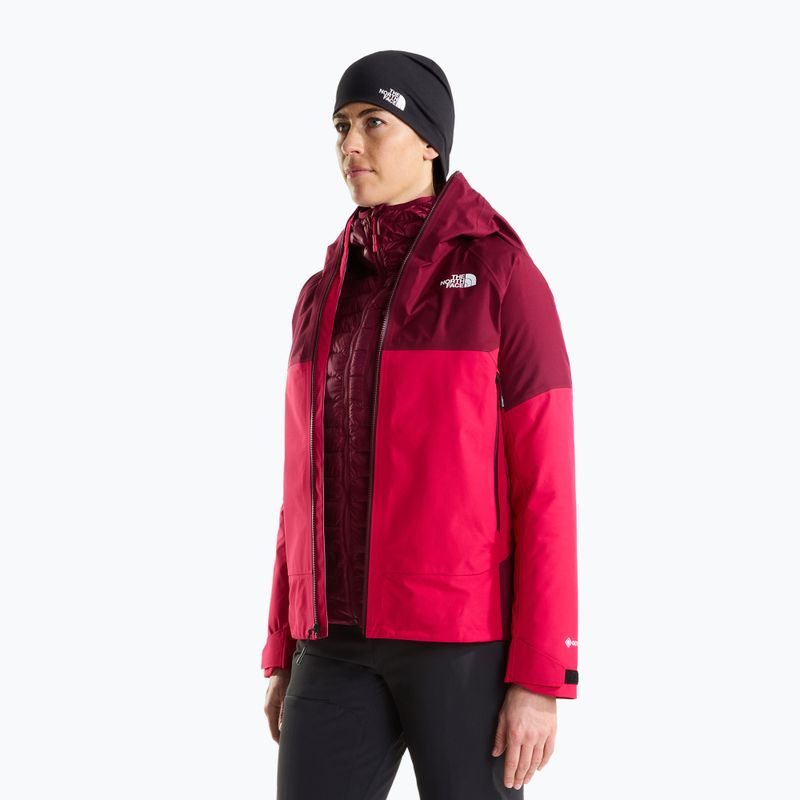 Dámska nepremokavá bunda The North Face Gtx Jazzi lali guran/burgundy cru 4