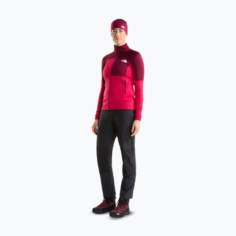 Dámska bunda The North Face Polartec Stormgap lali guran/burgundy cru 2