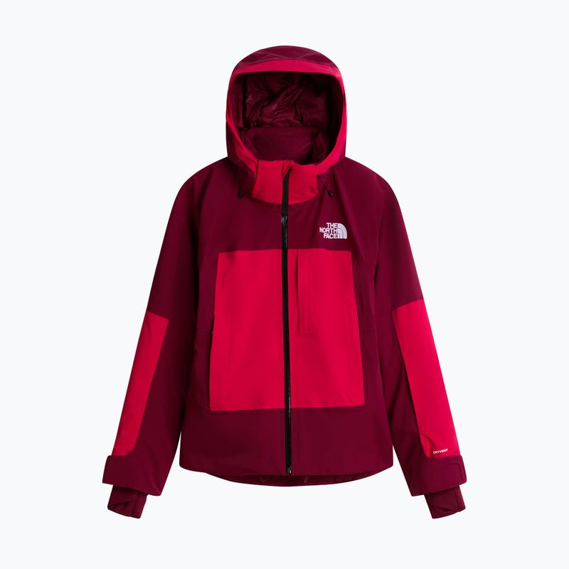 Dámska lyžiarska bunda The North Face Lenado lali guran/burgundy cru 4