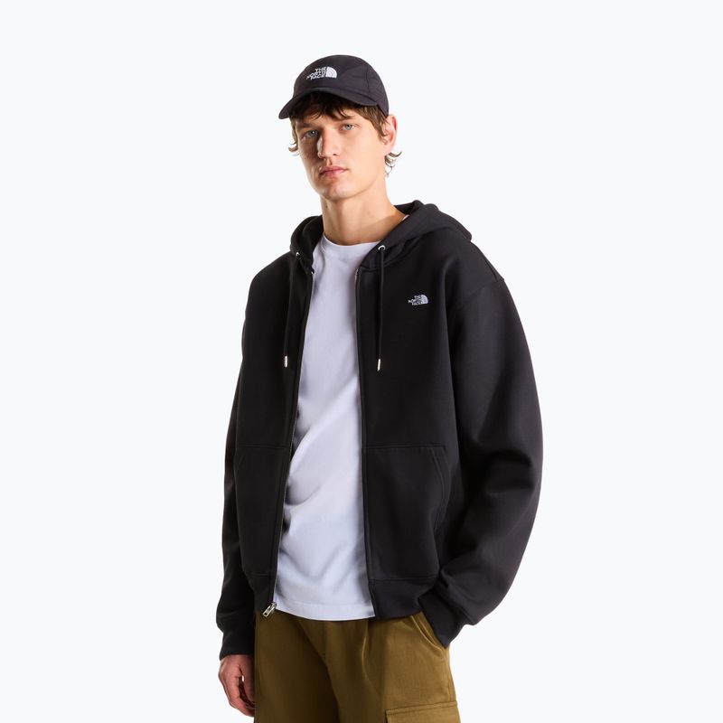 Pánska mikina The North Face Essential Simple Dome RLX Full Zip tnf black 4