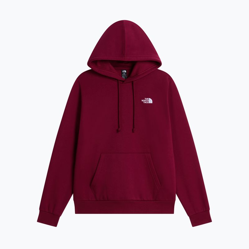 Dámska mikina The North Face Evolution Simple Dome Regular Hoodie burgundy crush