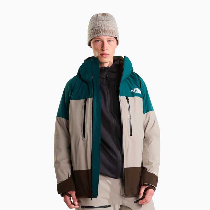 Pánska lyžiarska bunda The North Face Chakal pacific teal/stone slab 4