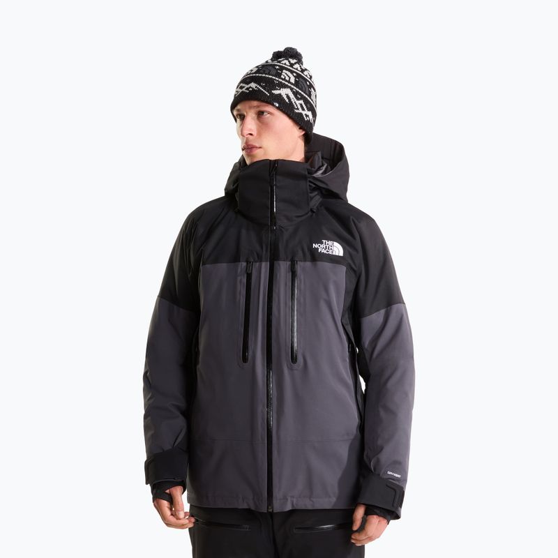 Pánska lyžiarska bunda The North Face Chakal anthracite grey