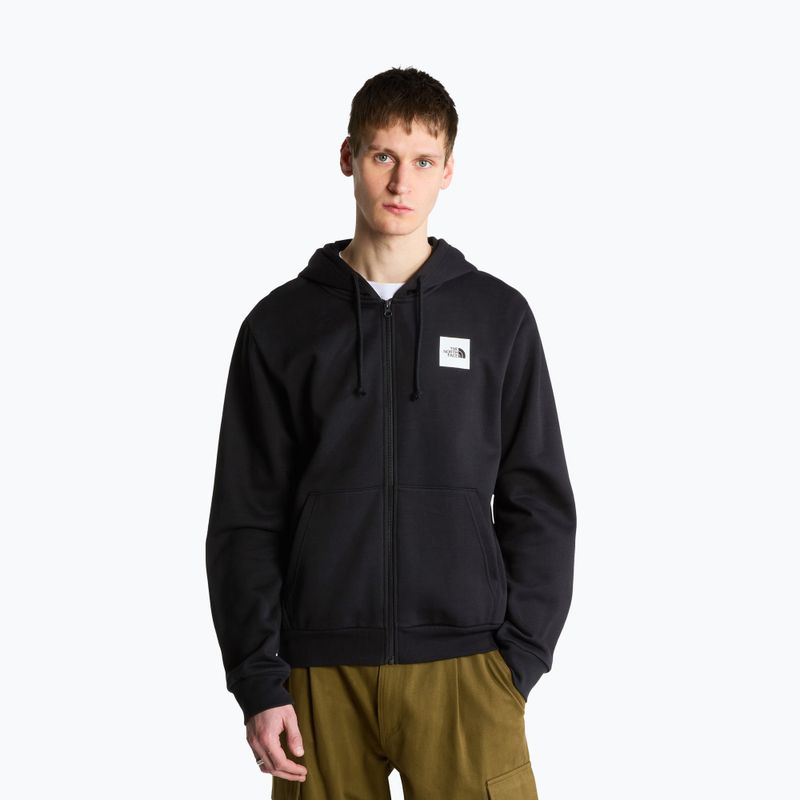 Pánska mikina The North Face Evo Box Half Dome Regular Full Zip Hoodie tnf black 4