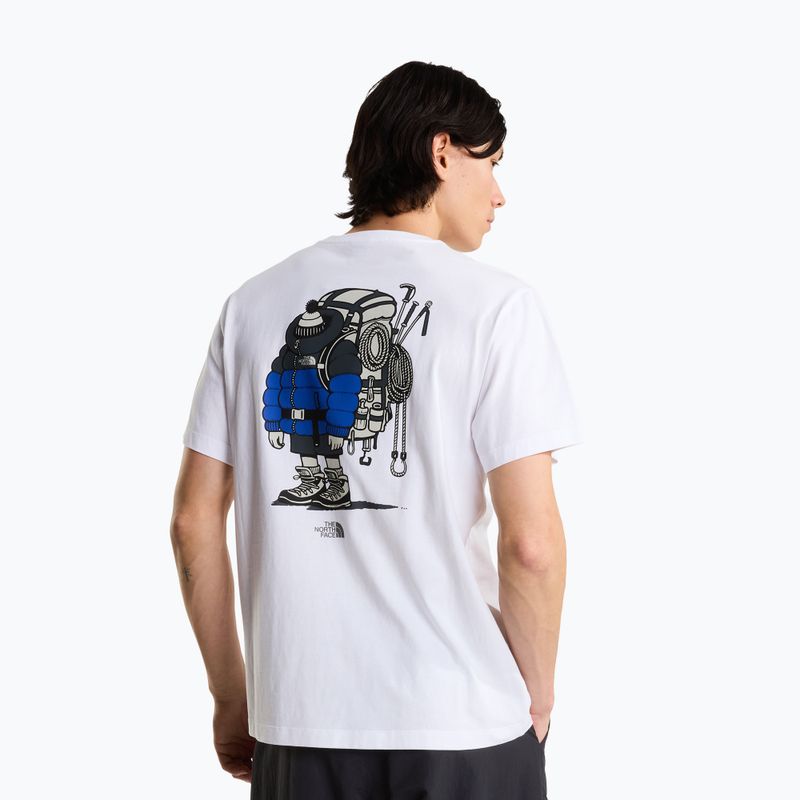 Tričko The North Face Gear Up Get Out RLX SS Tee Graphic tnf white 3