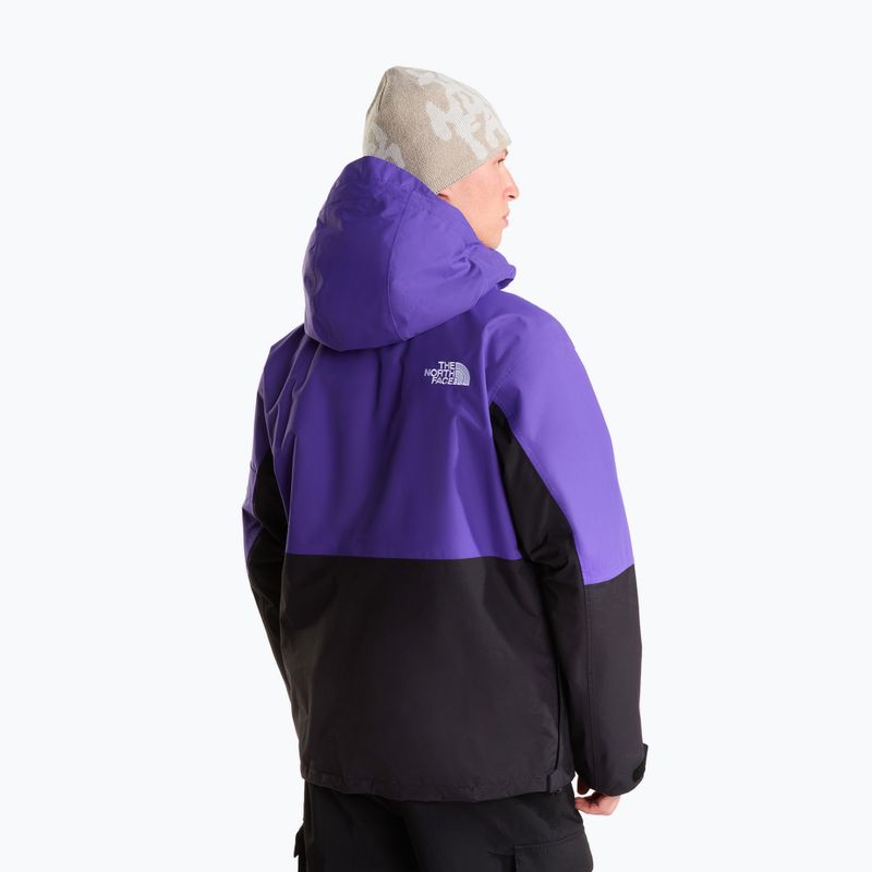 Pánska lyžiarska bunda The North Face Everyday Anorak Peak Peak Purple/Tnf Black 3