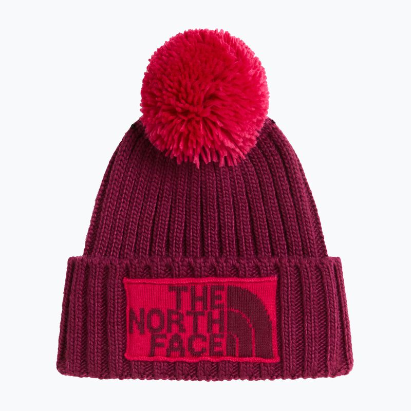 Zimná čiapka The North Face Heritage Ski Tuke burgundy crush