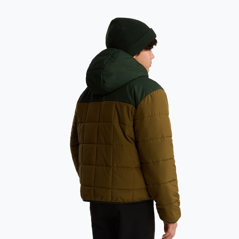 Detská zateplená bunda The North Face Reversible Shasta FZ Hooded caraway seed/bo 3