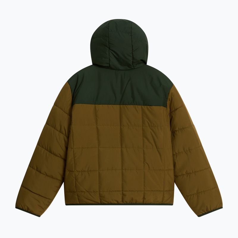 Detská zateplená bunda The North Face Reversible Shasta FZ Hooded caraway seed/bo 7