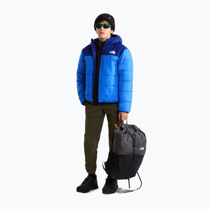 Detská zateplená bunda The North Face Reversible Shasta FZ Hooded active blue/bol 2