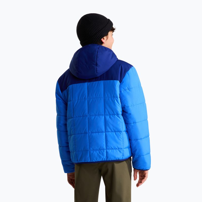 Detská zateplená bunda The North Face Reversible Shasta FZ Hooded active blue/bol 3