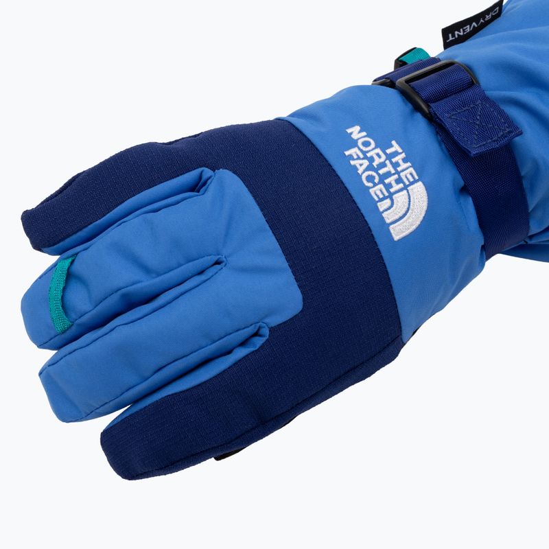 Detské lyžiarske rukavice The North Face Montana bold blue/active blue 3