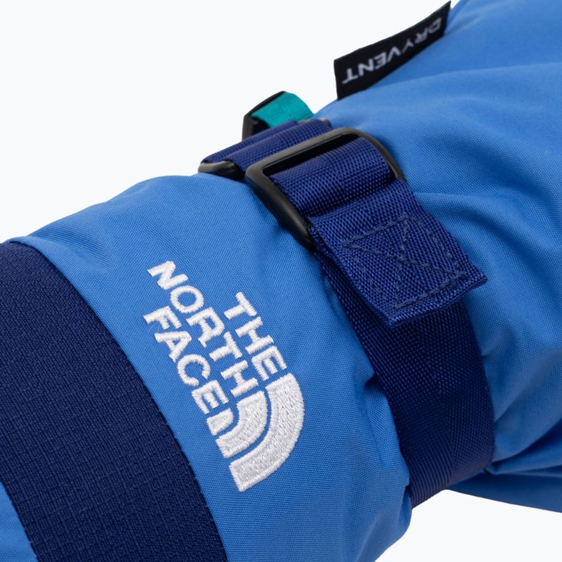 Detské lyžiarske rukavice The North Face Montana bold blue/active blue 4