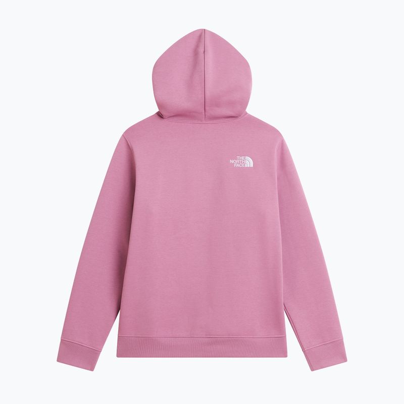 Detská mikina The Noryh Face Essential Drew Peak Hoodie hushed lavender 2