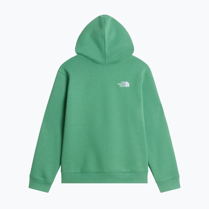 Detská mikina The Noryh Face Essential Drew Peak Hoodie dimmed algae 2