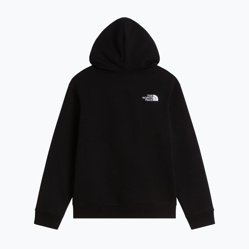 Detská mikina The North Face Essential Drew Peak Hoodie tnf black 2