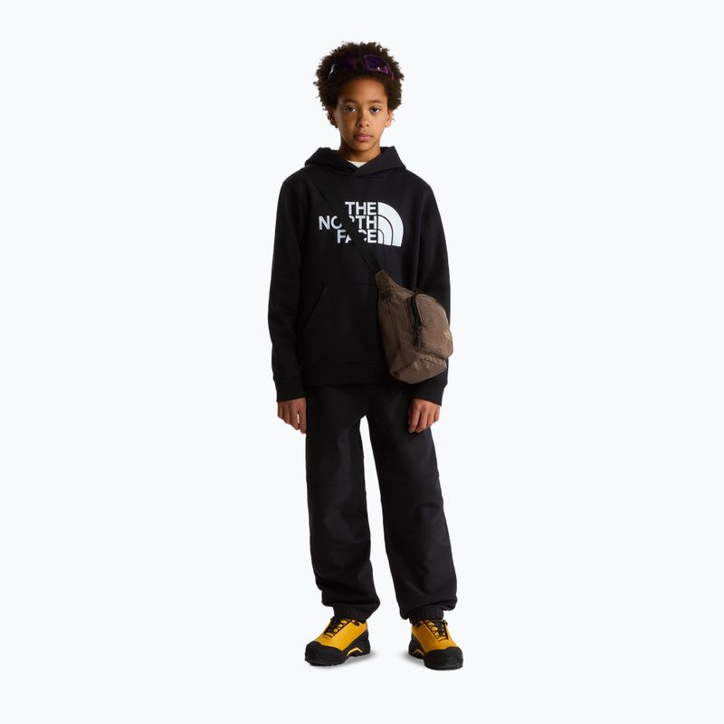 Detská mikina The North Face Essential Drew Peak Hoodie tnf black 4